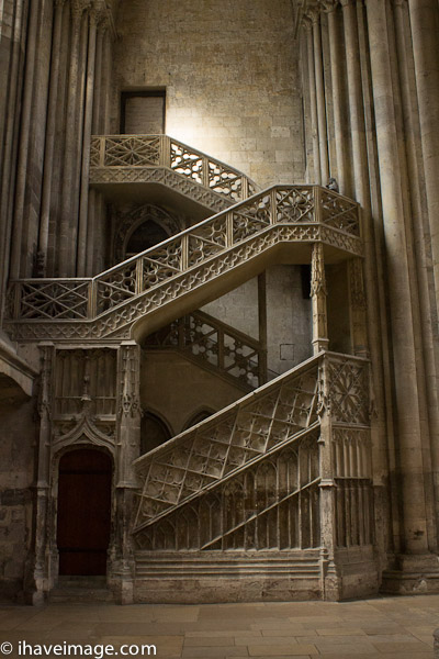 Staircase Reims Cathedral