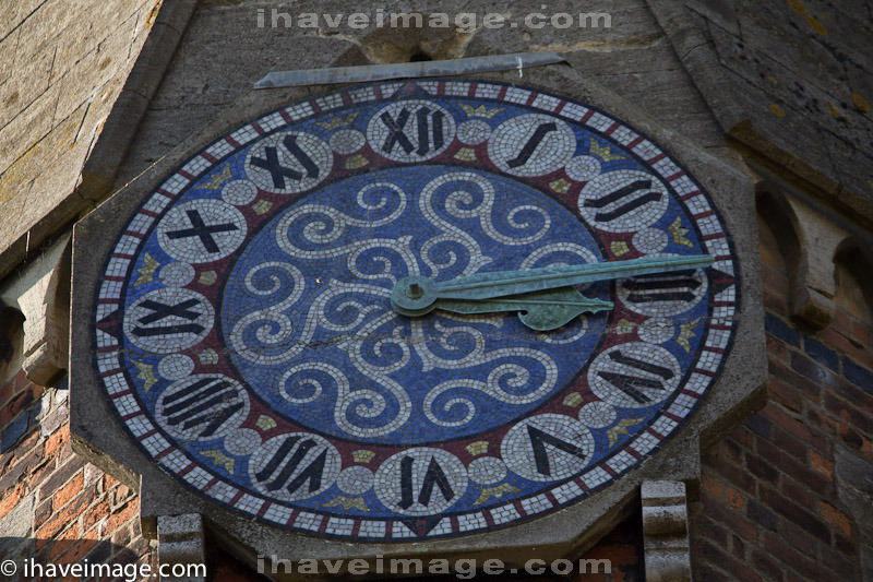 Church Clock at Ayot St Peter