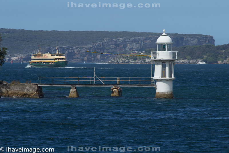 Lighthouse in Sydney Harbour