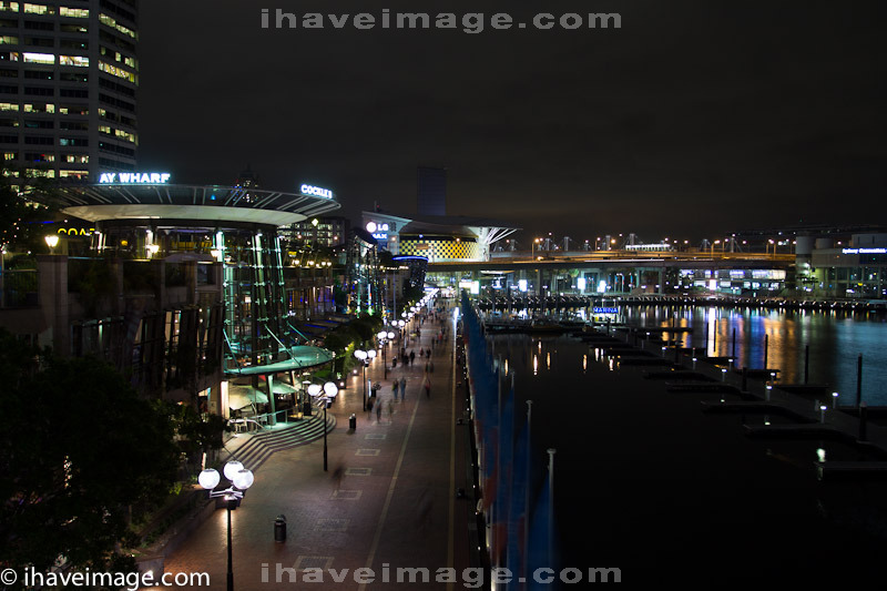 Darling Harbour at night 2