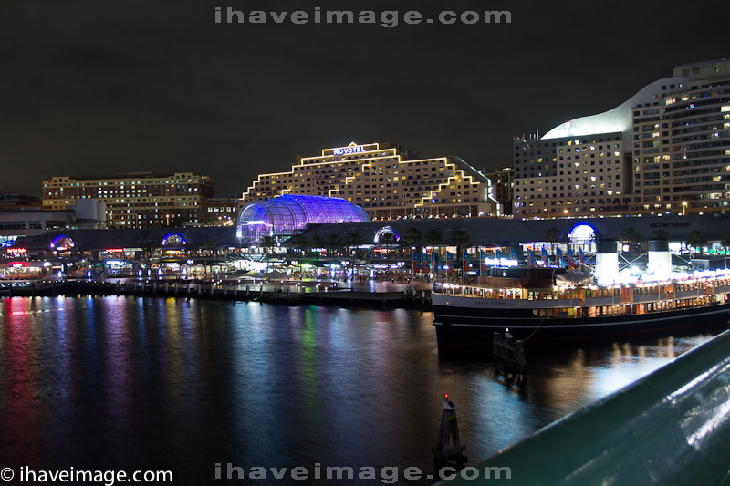 Darling Harbour at night 3